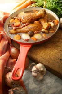 Poulet au vinaigre de cidre